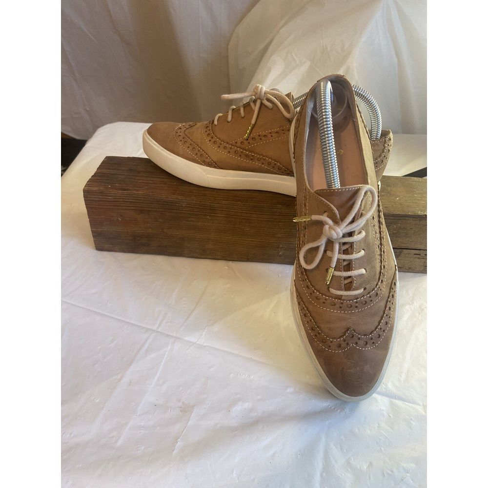 Women's Kate Spade New York Catlyn Oxford Leather Lace Up Shoes-Size‎ 9.5